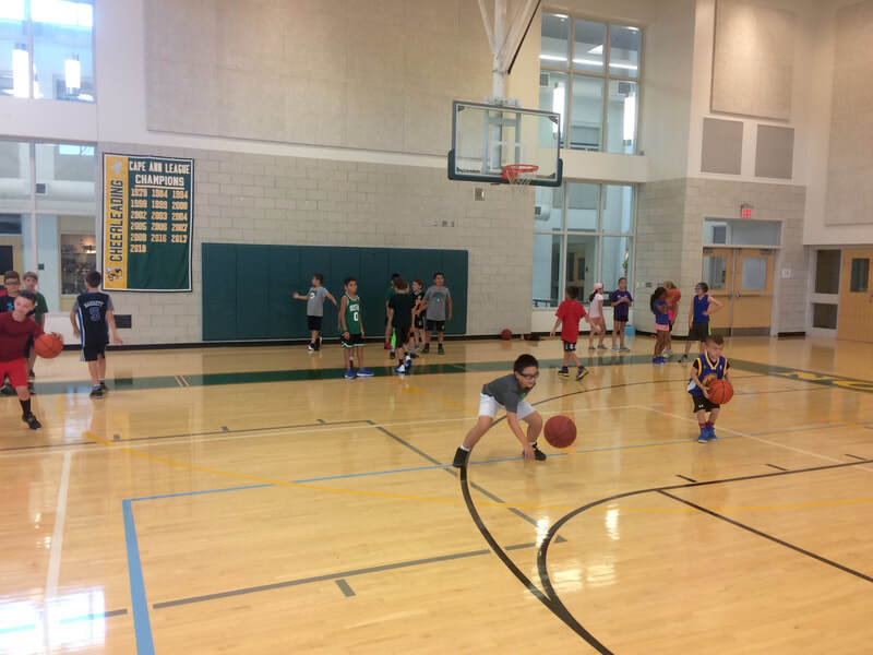 Daily ball-handling build-up.